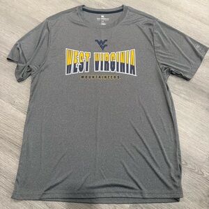 Colosseum West Virginia Gray Short Sleeve Tee